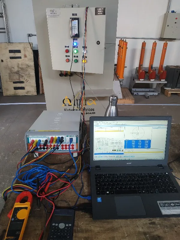 Testes e Parametrização de Reles de Proteção