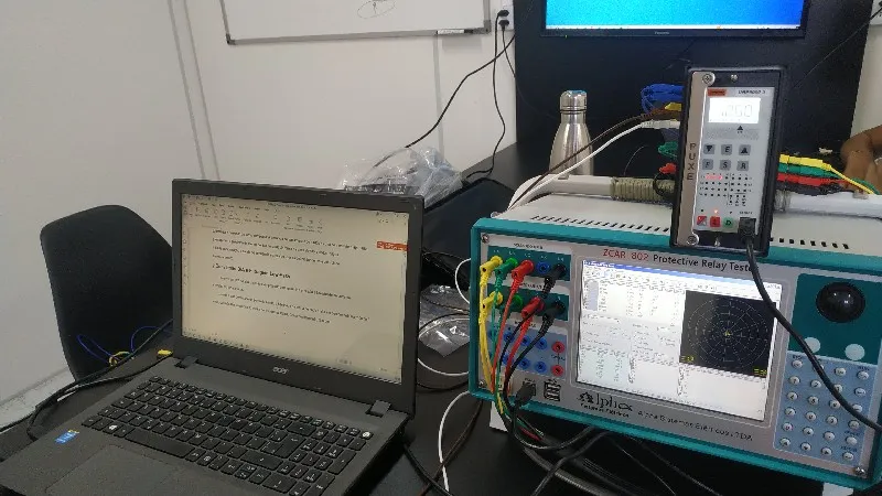 Testes e Parametrização de Reles de Proteção